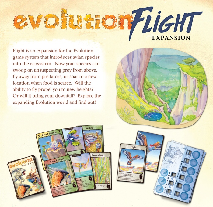 Evolution Flight Boardgame Expansion Paste Magazine
